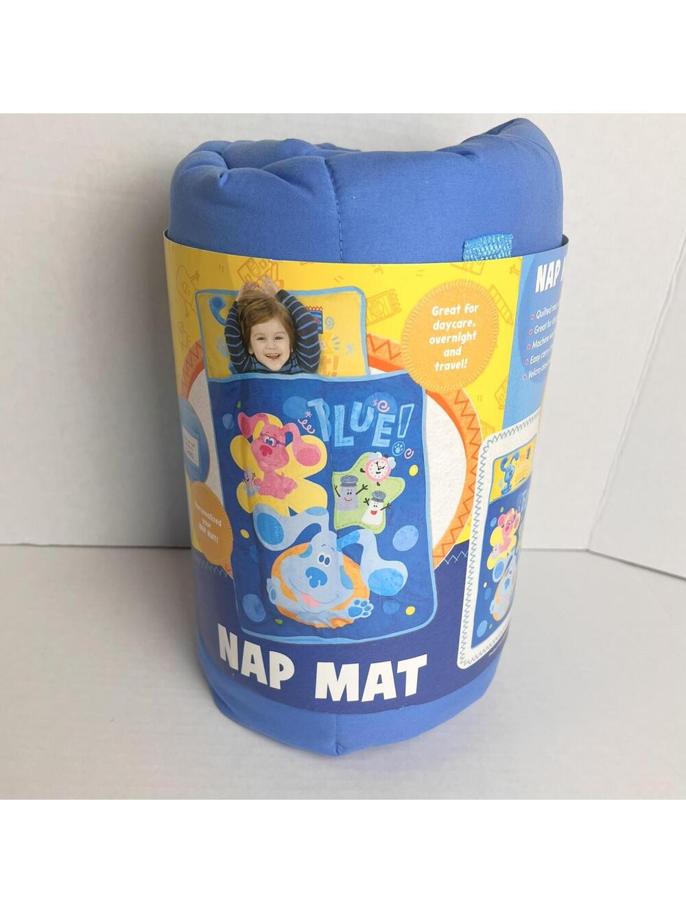Nickelodeon Blues Clues & You Kids Nap Mat Quilted Blanket & Pillow In One NWT
